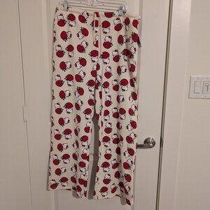 Hello Kitty Strawberry Sweat Pants XL